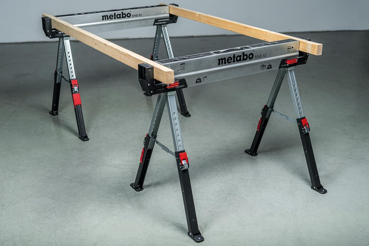 Stalen Werkbok MAB 82 | 25% Korting | Inklapbaar & Verstelbaar