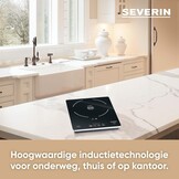 Inductiekookplaat Zwart 2000W - 24% Korting