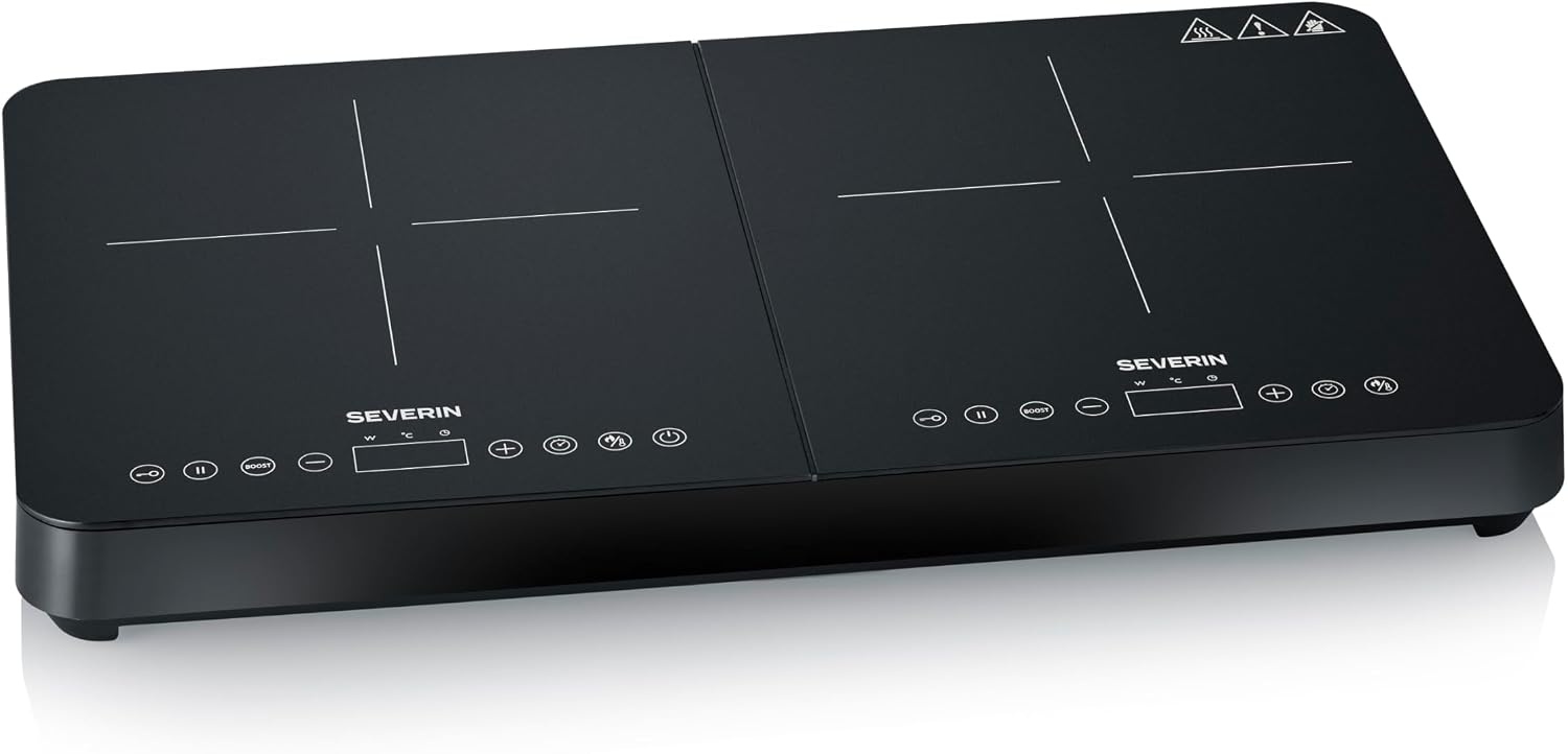 Inductiekookplaat Zwart 2000W - 24% Korting