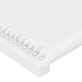 Hoofdbord Kunstleer Wit 80x5x78/88 cm - 80% Korting