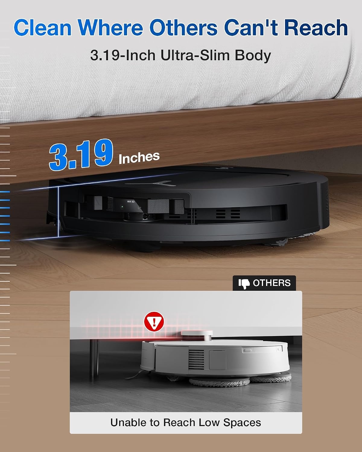 ECOVACS DEEBOT T50 OMNI Robotstofzuiger & Dweil - 50% Korting!