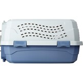 Blauwe Transportbox voor Katten & Kleine Huisdieren | 2 Deuren | 23% Korting
