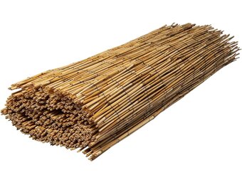 Rieten Tuinhek 1.5 x 5 m Hout 23% Korting