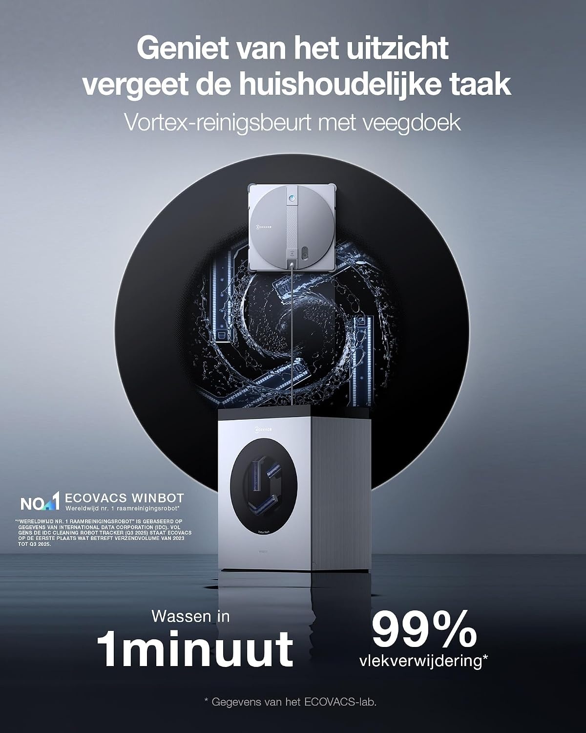 ECOVACS WINBOT W3 OMNI Ruitenreiniger - 25% Korting