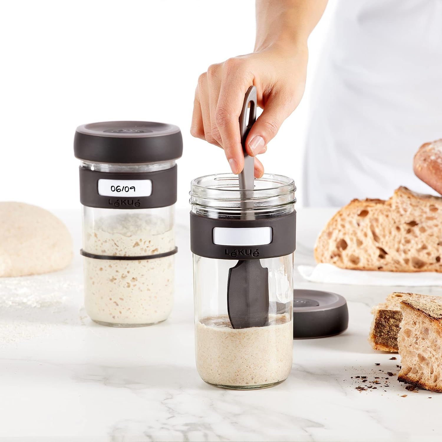 Lékué Zuurdesem Starter Set - Zelf Brood Maken - 23% Korting