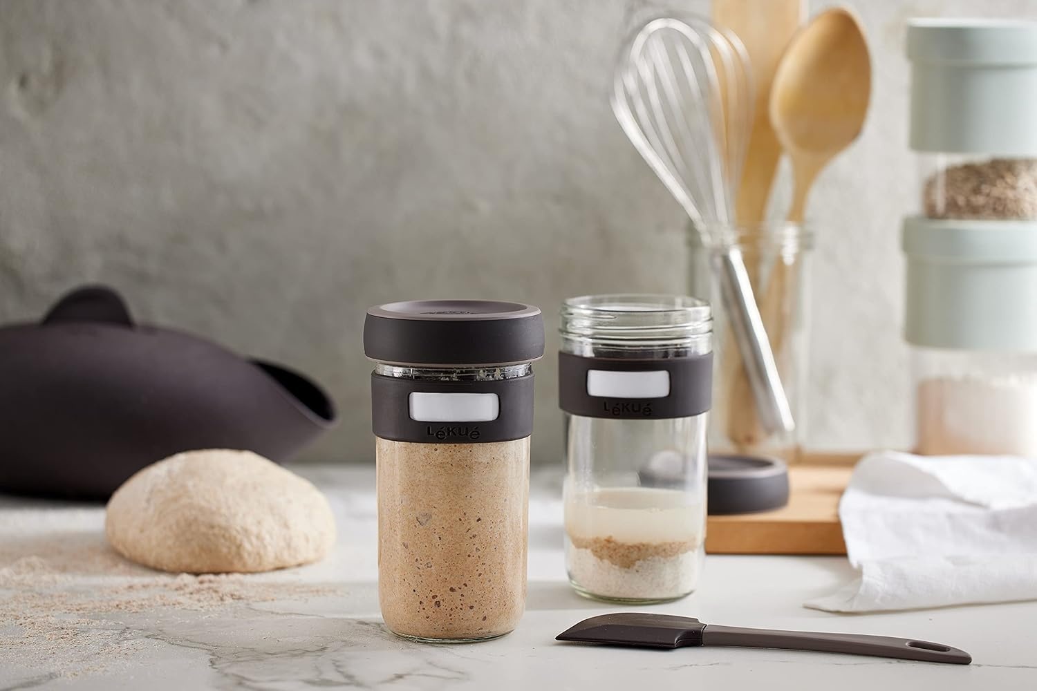 Lékué Zuurdesem Starter Set - Zelf Brood Maken - 23% Korting
