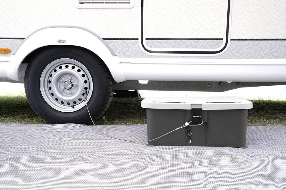 Brunner Stappenbox Step NG - Kruk met LED voor Camper & Camping (24% korting)