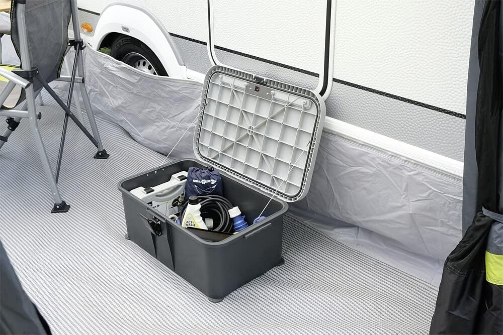 Brunner Stappenbox Step NG - Kruk met LED voor Camper & Camping (24% korting)