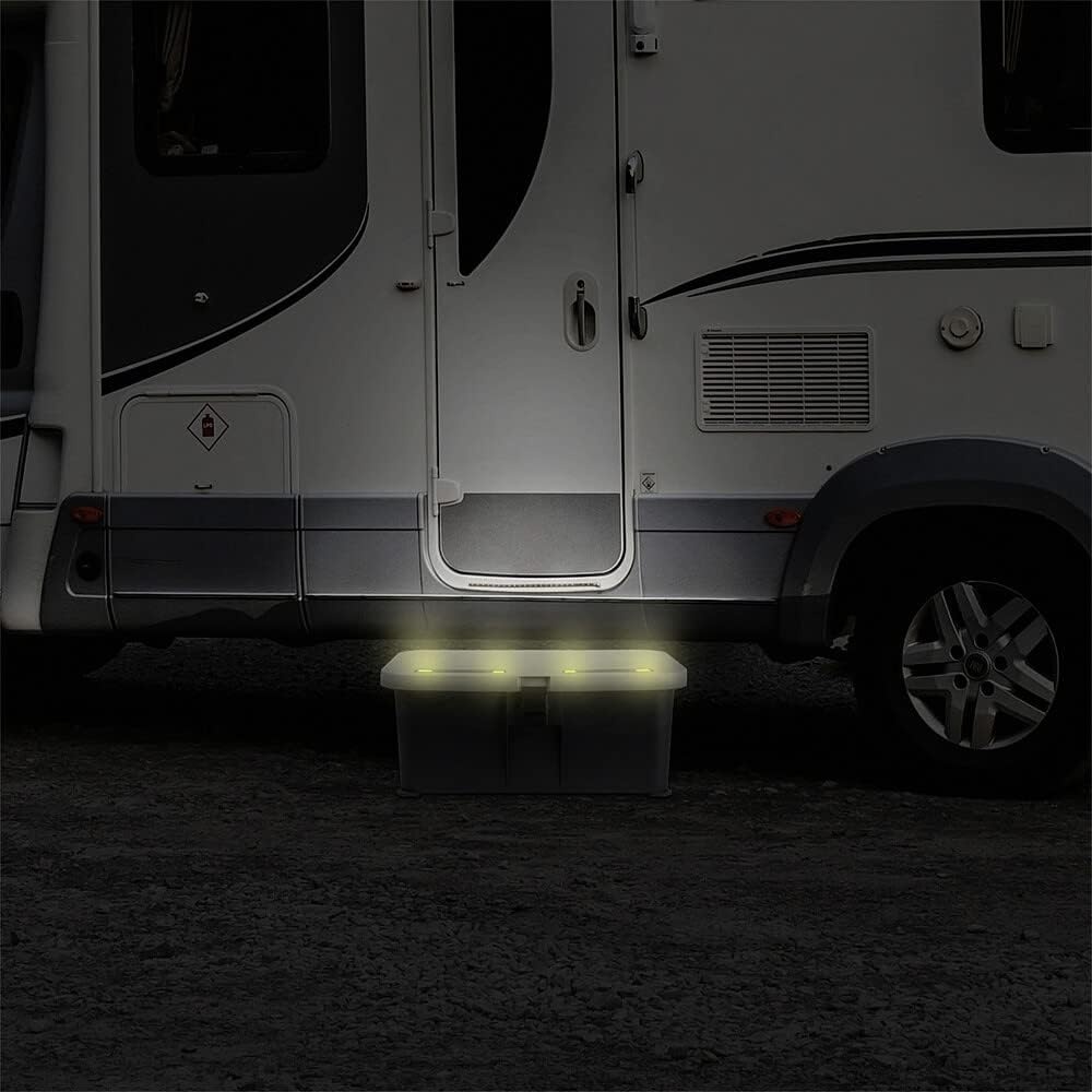 Brunner Stappenbox Step NG - Kruk met LED voor Camper & Camping (24% korting)
