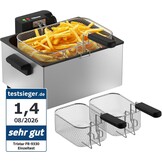 Tristar RVS Frituurpan - 3L - 2000W - Zilver - 47% Korting