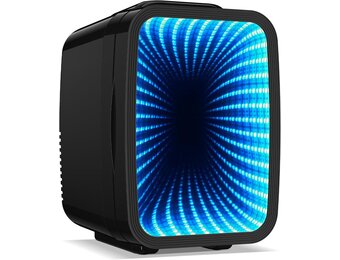 Mini Koelkast 4L met RGB Verlichting & Koel/Warmhoudfunctie - 24% Korting!