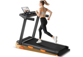 Loopband voor thuis inklapbaar compact | 15% helling | 12 km/u | 3,0 pk motor | LED-display | Max. 136 kg
