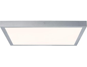 LED Paneel Plafondlamp Lunar 600x600mm Mat Chroom | Plat design | Gelijkmatige LED verlichting