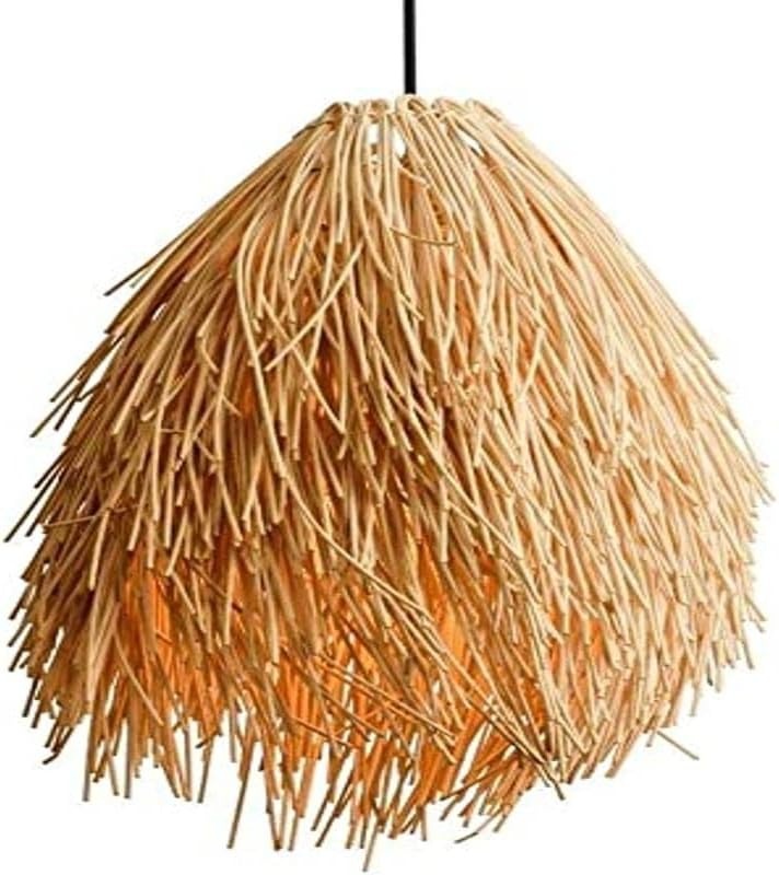 Barcelona LED Hanglamp Rotan - 50 x 40 cm - Natuurlijk Design