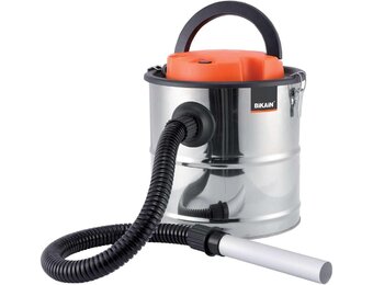 Bikain di1200inox - aszuiger 1200 W, 20 l, Cuba roestvrij staal, kleur zilver