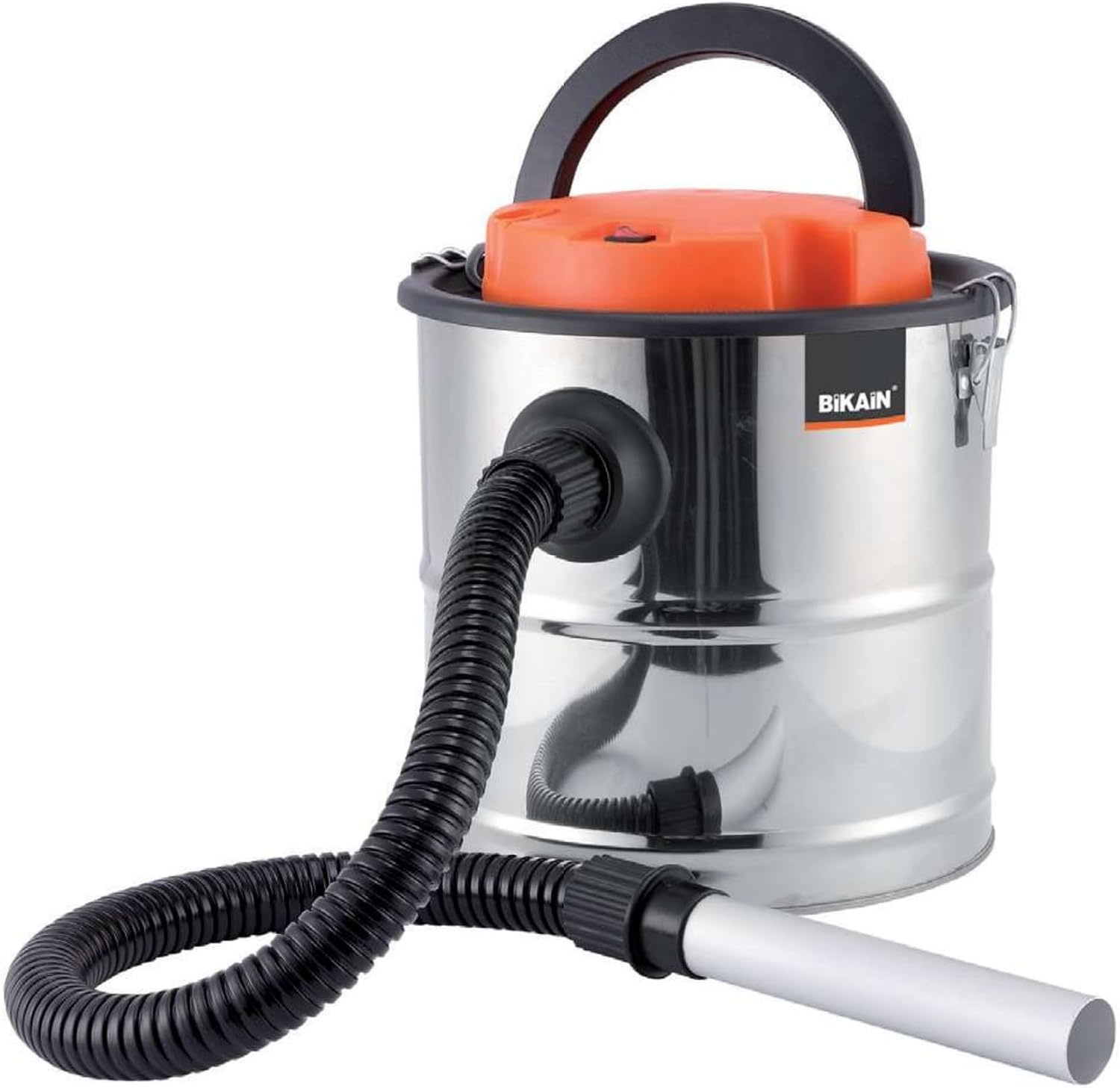 Bikain di1200inox - aszuiger 1200 W, 20 l, Cuba roestvrij staal, kleur zilver