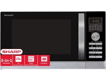 3-in-1 Magnetron R843INW 25 Liter 800 W Zilver | Grill Convectieoven | 10 Programma's Pizzaprogramma