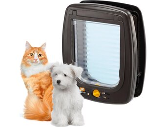 Katten-/Hondenluik SWING 9 Bruin/Zwart Maat S - 24% Korting