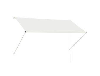 Uittrekbare Luifel VidaXL 250x150 cm Crème - 24% Korting