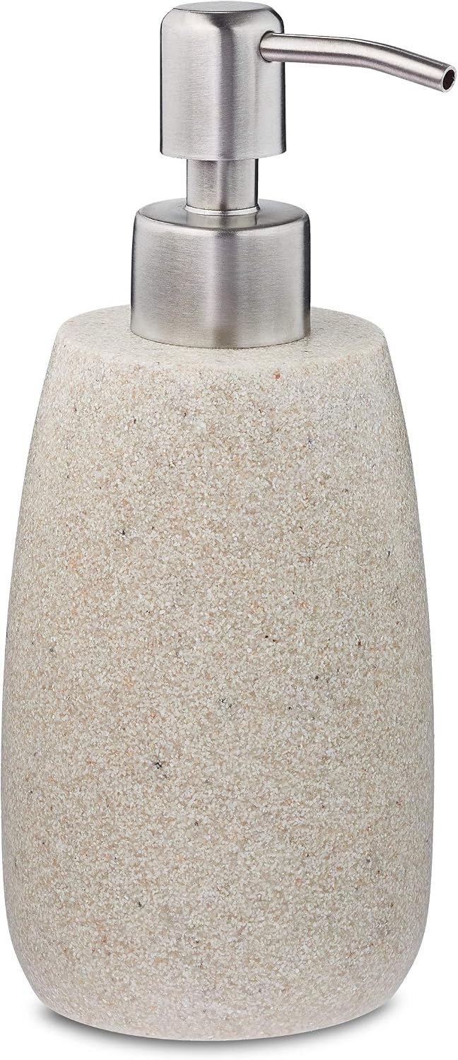 Relaxdays Zeeppompje 300 ml - Zandkleur - 21% Korting