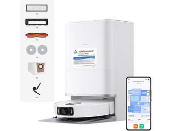 Xiaomi Robot Stofzuiger 5 Pro - Wit - Met AI-Obstakeldetectie en Zelfreinigend Station - 25% Korting