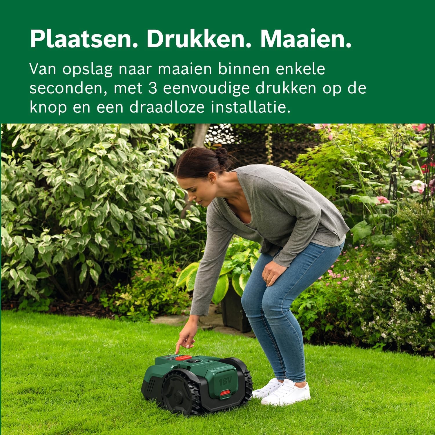 Bosch Grasmaaierrobot tot 100 m² - 50% Korting!