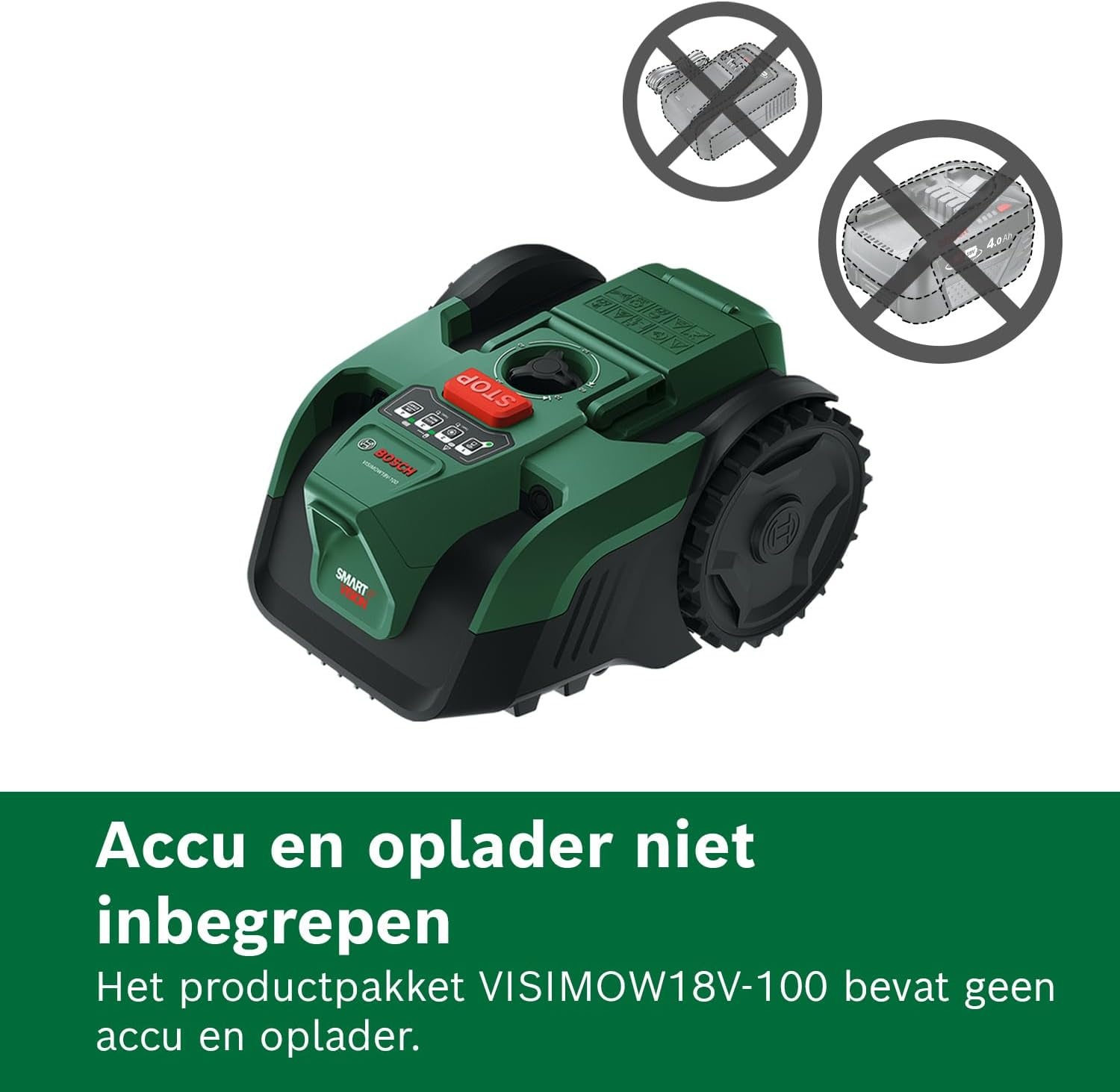 Bosch Grasmaaierrobot tot 100 m² - 50% Korting!