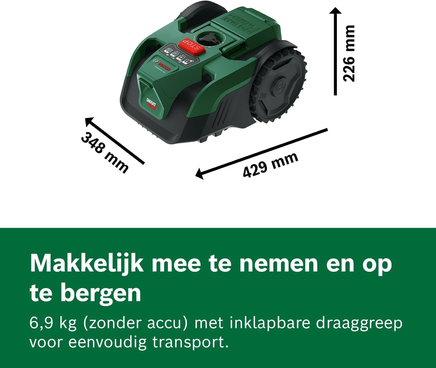 Bosch Grasmaaierrobot tot 100 m² - 50% Korting!