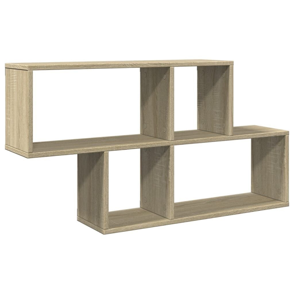 VidaXL Wandschap 100x20x53cm Bewerkt Hout Sonoma Eiken - 23% Korting