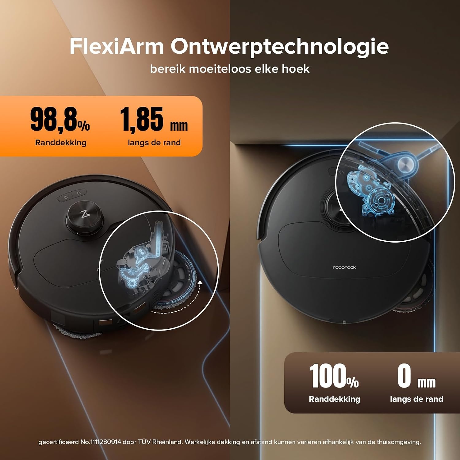Robotstofzuiger Qrevo Master: 10000 Pa, Zelfstoffend & Dweilfunctie | 60% Korting