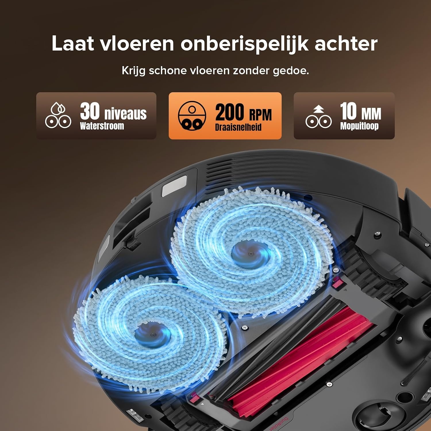 Robotstofzuiger Qrevo Master: 10000 Pa, Zelfstoffend & Dweilfunctie | 60% Korting