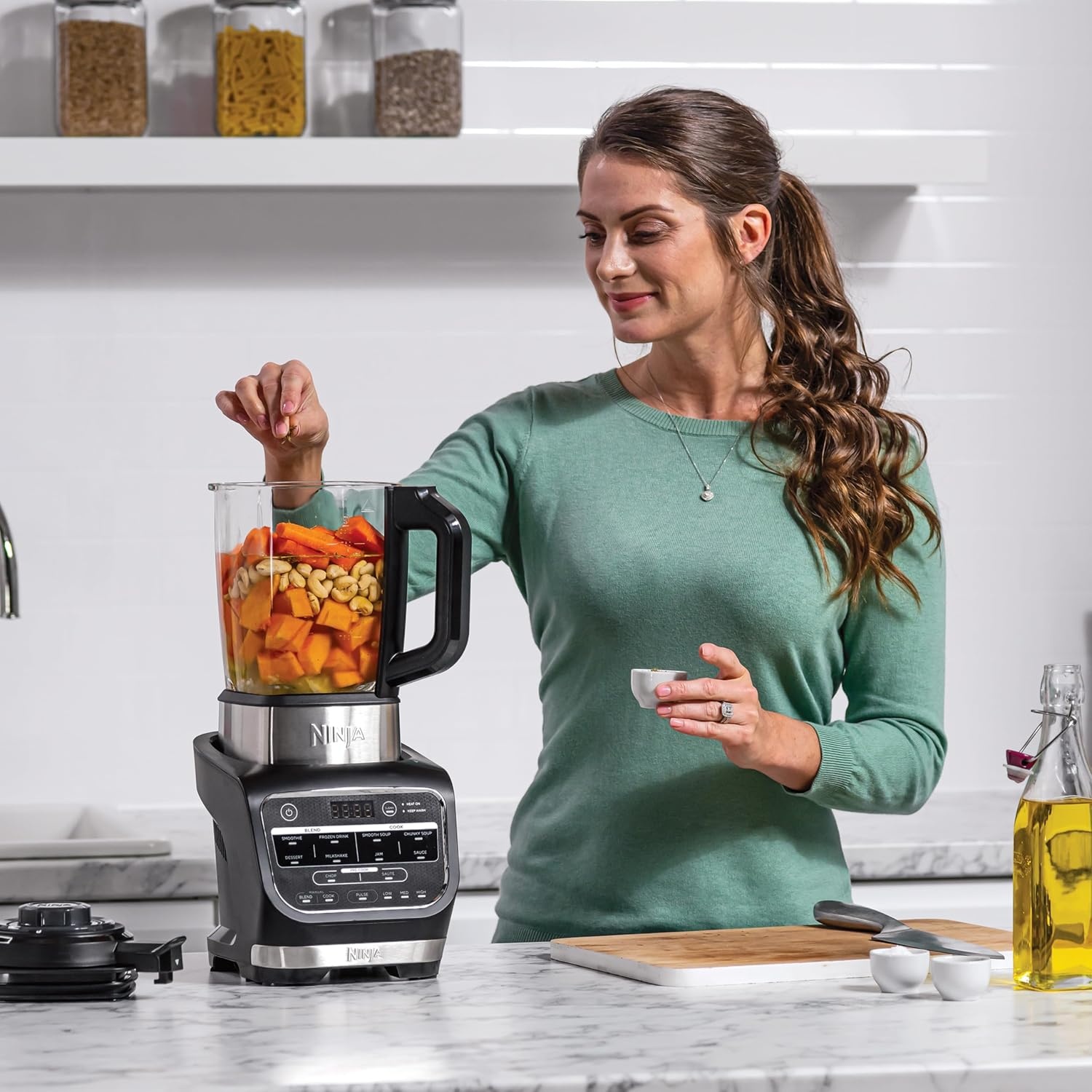 Ninja Blender & Soepmaker Warm & Koud - 59% Korting!