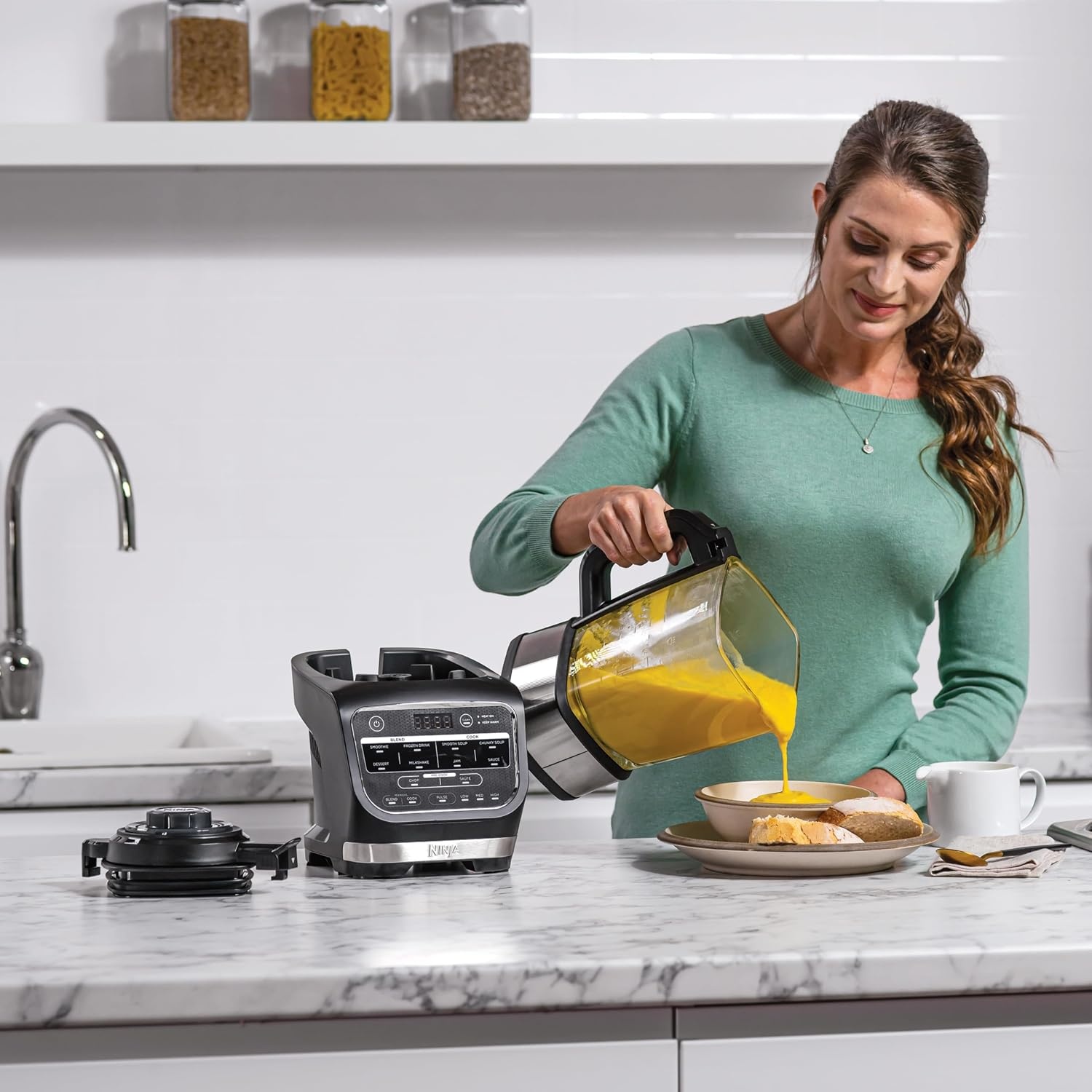 Ninja Blender & Soepmaker Warm & Koud - 59% Korting!