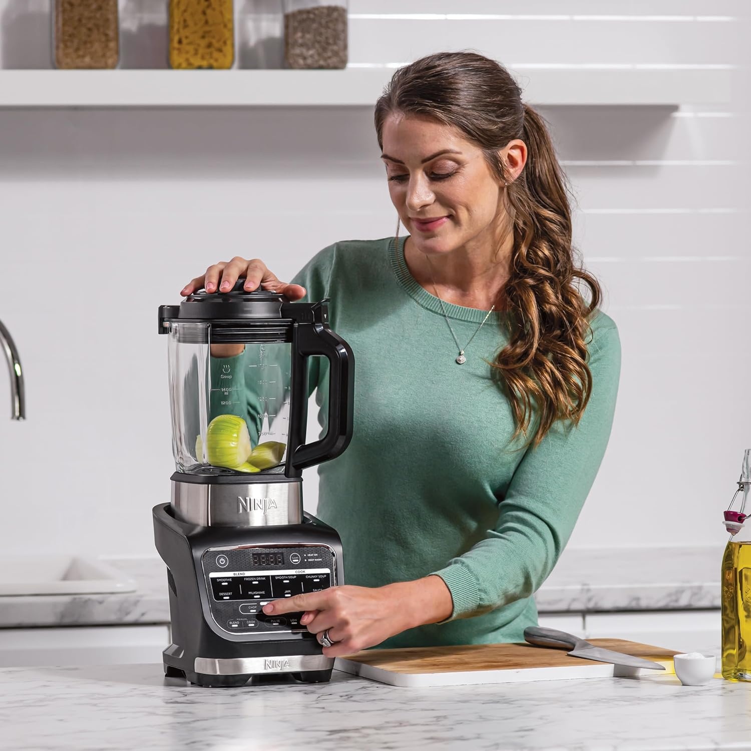 Ninja Blender & Soepmaker Warm & Koud - 59% Korting!