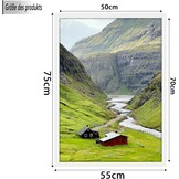 Fotolijst 50x70 cm Set van 3 Wit Hout - 48% Korting