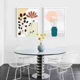 Fotolijst 50x70 cm Set van 3 Wit Hout - 48% Korting