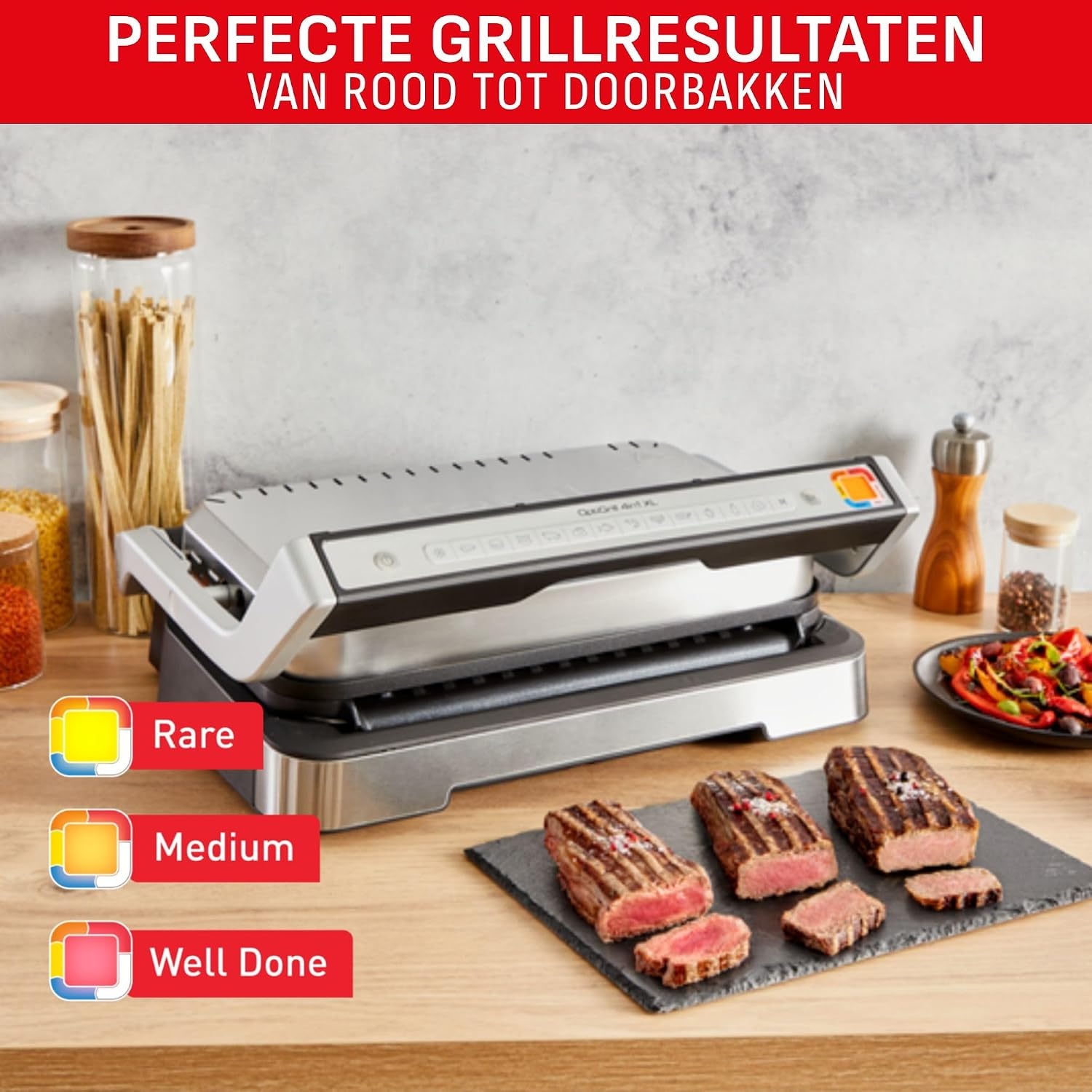 Contactgrill OptiGrill 4-in-1 XL, 50% Korting