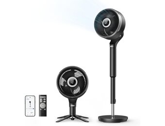 2-in-1 Zuilventilator met 3D Oscillatie - 25% Korting