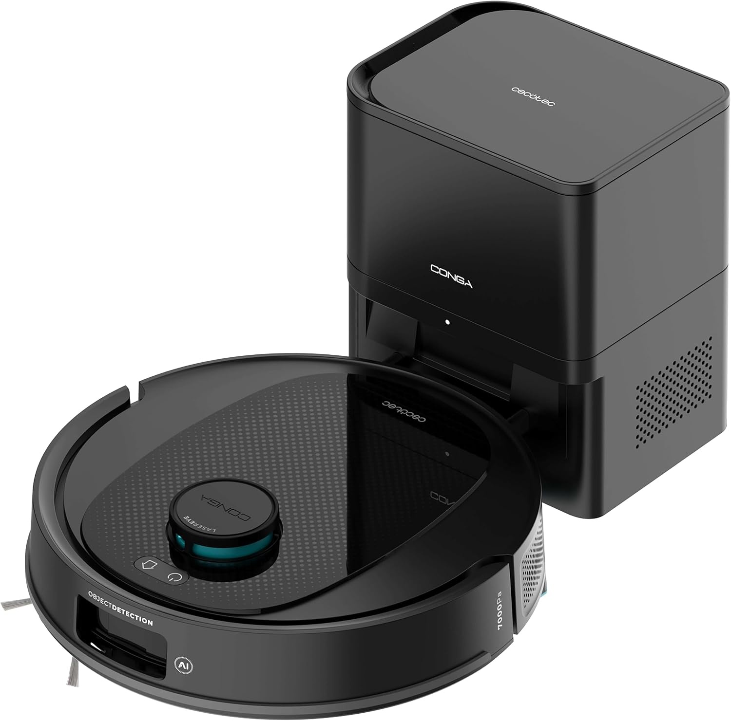 Cecotec Conga Y80 X-Treme Robotstofzuiger Zelfleegstation Zwart 25% Korting