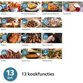 Philips Airfryer 2000 6.2L Zwart (M) - 49% Korting