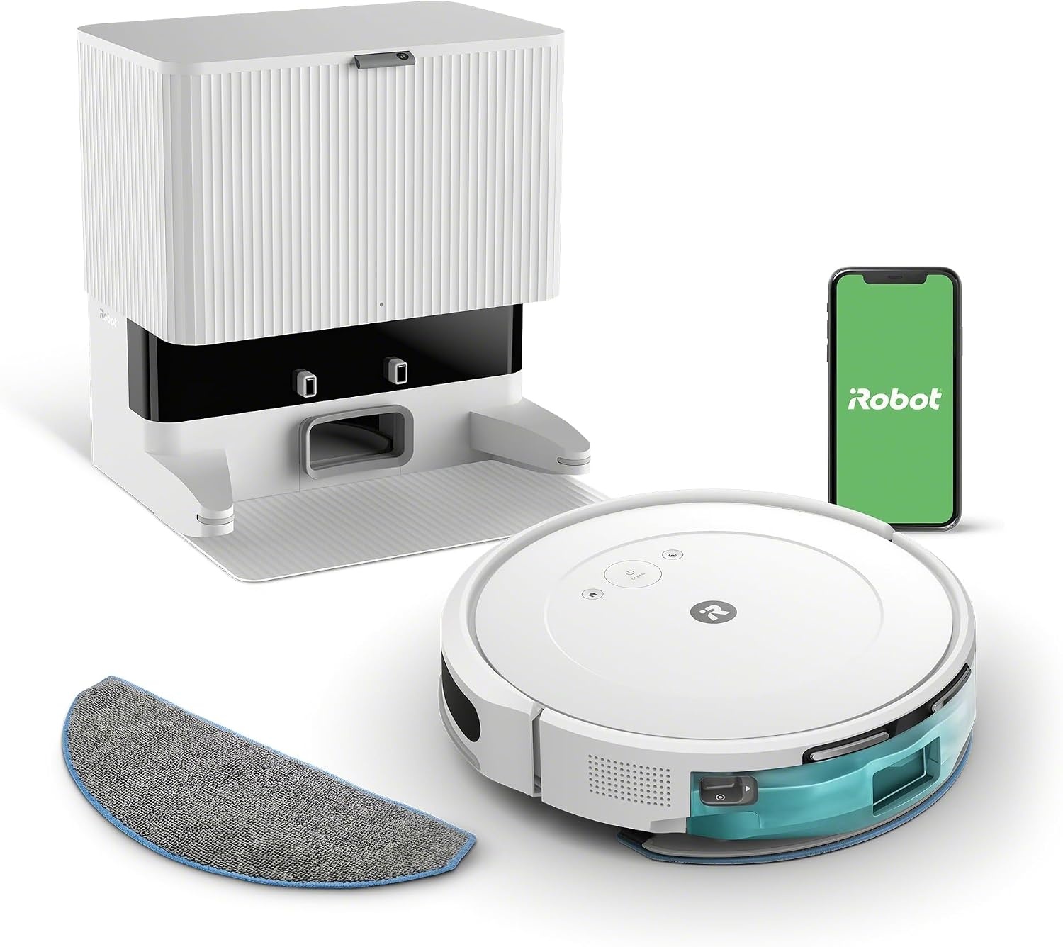 iRobot Roomba Combo 2 Essential Robotstofzuiger & Dweil - Wit - 50% Korting