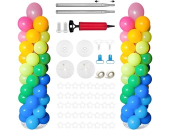 2x Verstelbare Ballon Kolom Standaard (2m) - Korting 28%