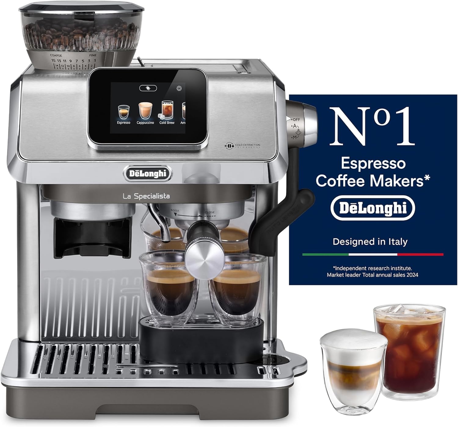 De'Longhi La Specialista Touch Espressomachine - Metaal (50% Korting)