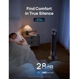 Dreo Torenventilator 91cm Zwart - 58% Korting!