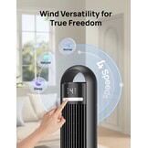 Dreo Torenventilator 91cm Zwart - 58% Korting!