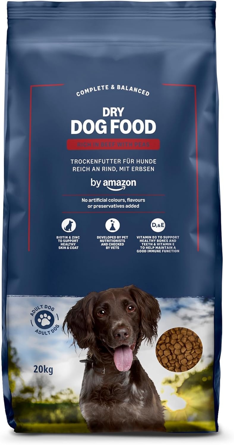 Hondenvoer Rund & Erwten 20kg - Volledige Maaltijd voor Grote Honden