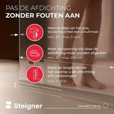STEIGNER Douchestrip 90cm Transparant M 18% Korting