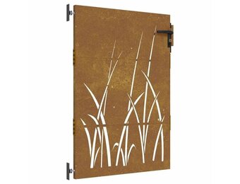 Cortenstaal Poort Grasontwerp 85x150 cm met 49% Korting