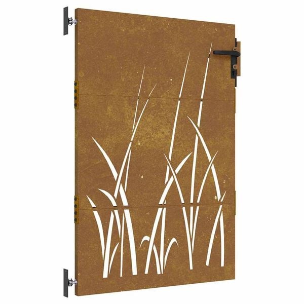 Cortenstaal Poort Grasontwerp 85x150 cm met 49% Korting