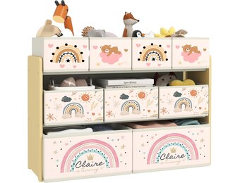 AIYAPLAY Kinder opbergrek Geel - 24% Korting!